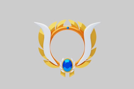 Preview: Elegant gaming avatar frame embellishment