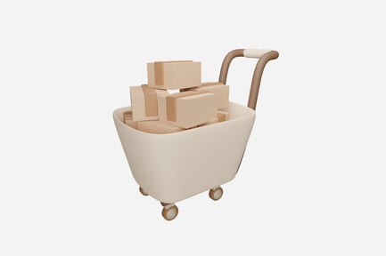 Preview: Cart Soft 3D Illustration