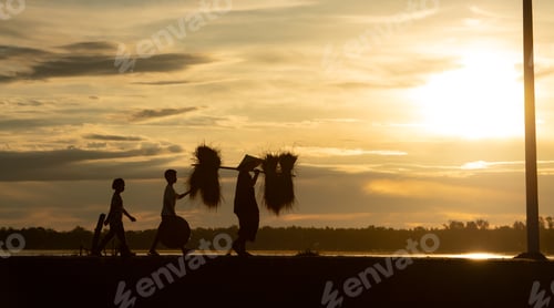 Preview: Rural life of more than 70% of Thai farmers is involved in rice farming.