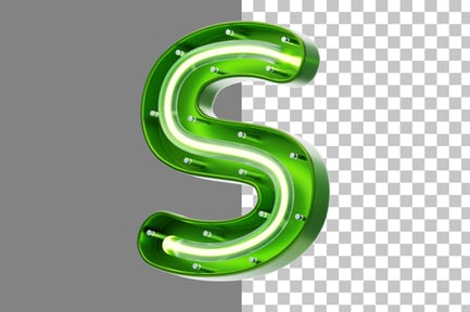 Preview: Neon S 3D Icon