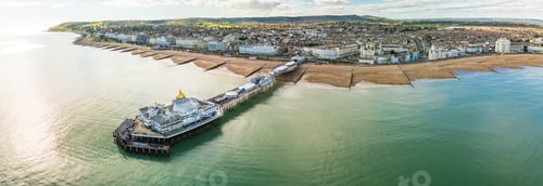 Preview: Eastbourne Beach and Pier, East Sussex, UK