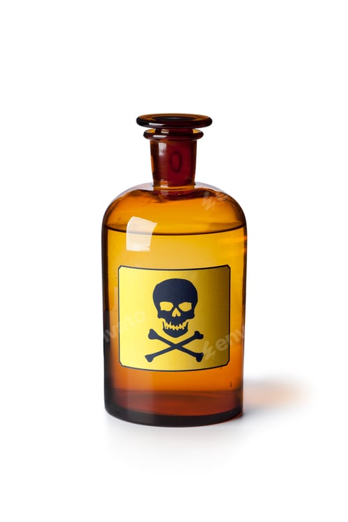 Preview: Medicine bottle with poisonous liquid