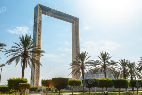 Preview: Dubai Frame in Zabeel Park in Dubai