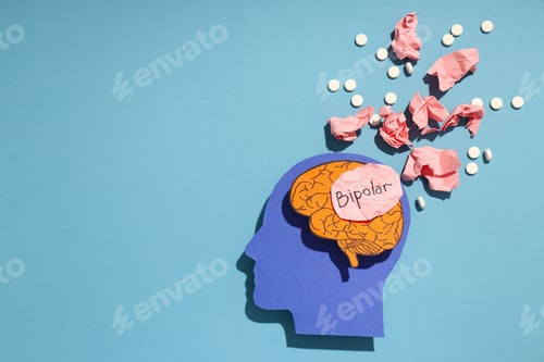 Preview: Mental disorder - Bipolar disorder, space for text