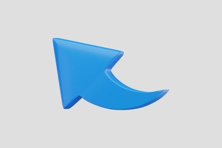 Preview: Curved Left Arrow