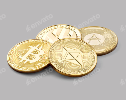 Preview: business bitcoin ethereum cardano litecoin crypto currency finance money digital coin technology