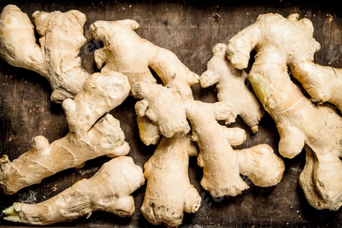 Preview: Fresh ripe ginger.