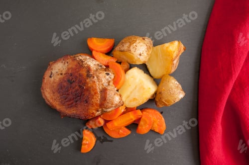 Preview: apple stuffed pork chop