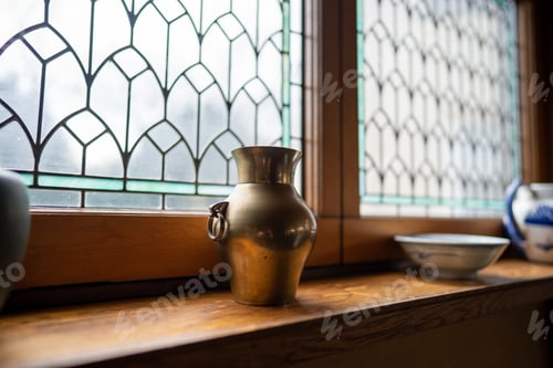 Preview: Vase on a shelf