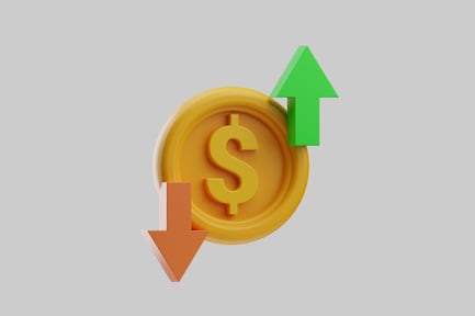 Preview: Up and down arrows currency