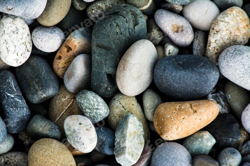Preview: Colored Sea gravel pebbles