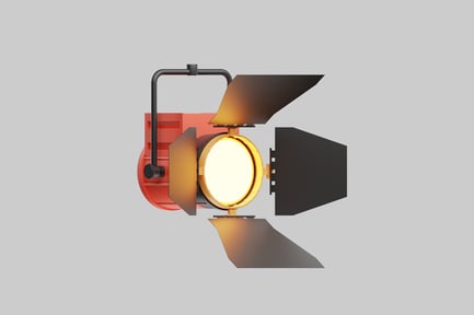 Preview: Studio lighting with barn doors