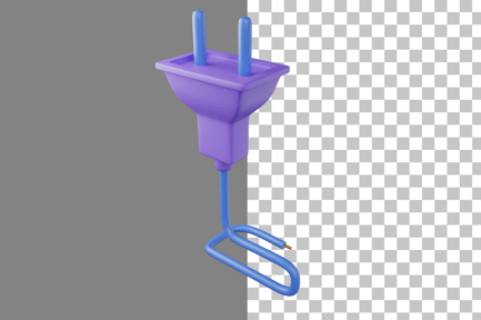 Preview: Plug 3D Icon