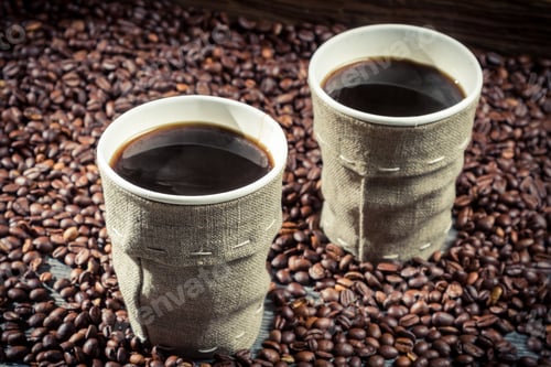 Preview: Freshly hot coffee for two