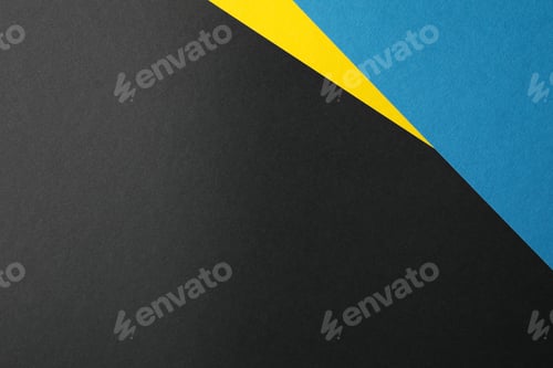 Preview: Three tone background made of color sheets. Texture for design