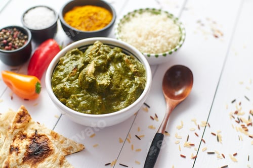 Preview: Traditional South Indian Korai Chicken Curry with Mint and Coriander
