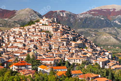 Preview: Morano Calabro, Italy hilltop town in the province of Cosenza in the Calabria