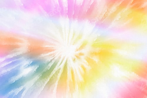 Preview: Rainbow tie dye background with pastel swirl watercolor paint