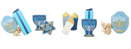 Preview: Hanukkah, festive attributes
