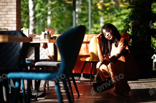 Preview: Portrait of beauty young black woman