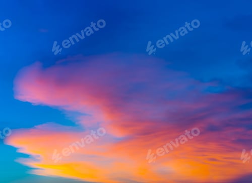 Preview: Sunset cloudscape