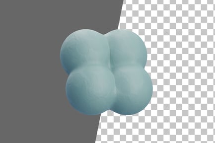 Preview: Four Ball Neon 3D Icon