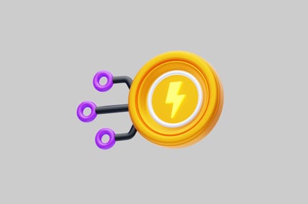 Preview: Digital lightning power coin