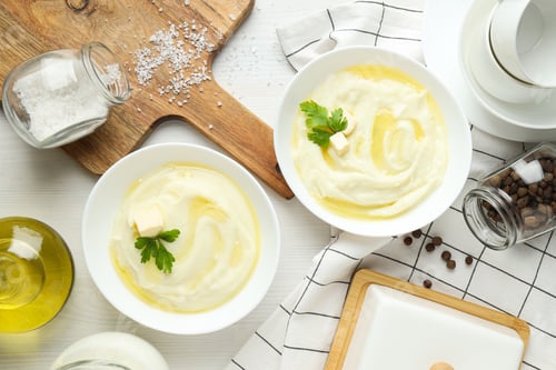 Preview: Mashed potatoes, concept of tasty and delicious food