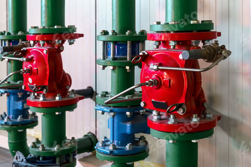 Preview: Fire protection system in a warehouse
