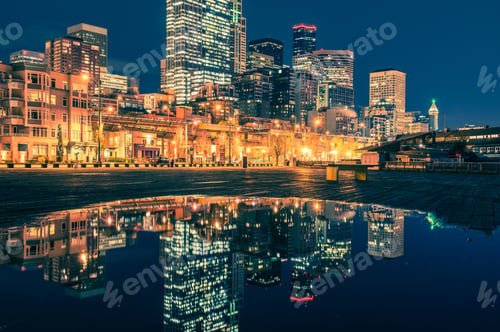 Preview: Seattle Skyline Reflections