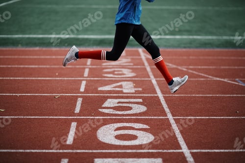 Preview: Athlete on stadium