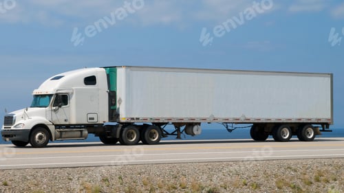 Preview: Van mockup isolated concept, Truck mock up