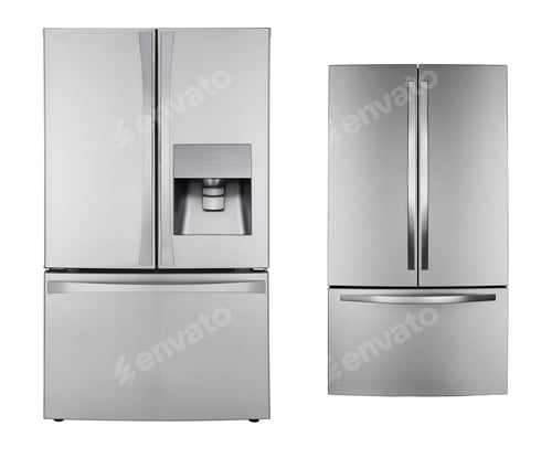 Preview: Refrigiraters isolated on white