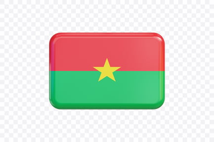Preview: Burkina Faso Flag Banner