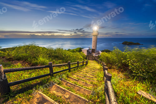 Preview: Hirakubozaki Lighthouse on Ishigaki Island, Okinawa, Japan