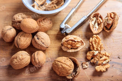 Preview: Walnuts and an old nutcracker