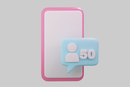 Preview: Mobile follower notification