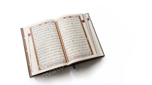 Preview: Holy Book Al Quran that Open