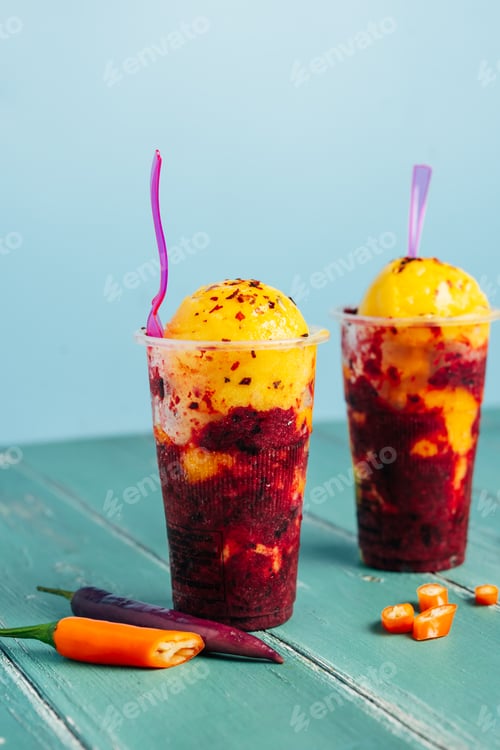 Preview: Mexican spicy fruit ice cream