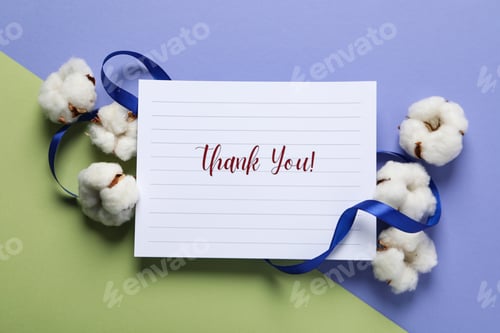 Preview: Words of gratitude, gratitude concept, text Thank you