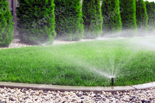 Preview: Watering lawn