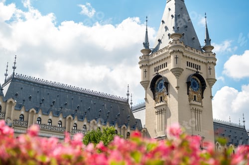 Preview: View of the Palace of Culture in Iasi, Romania