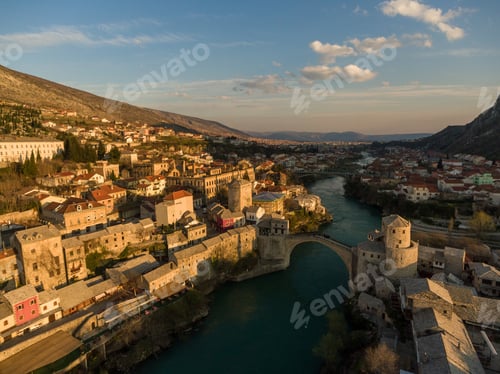 Preview: Cityscape of Mostar in Bosnia