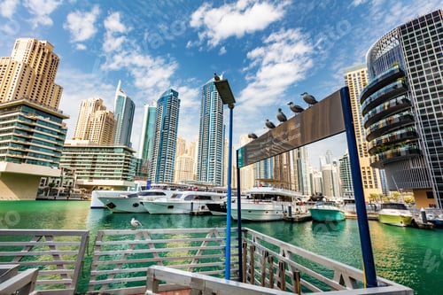 Preview: Dubai marina skyline in UAE