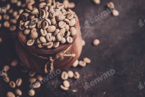 Preview: White coffee beans
