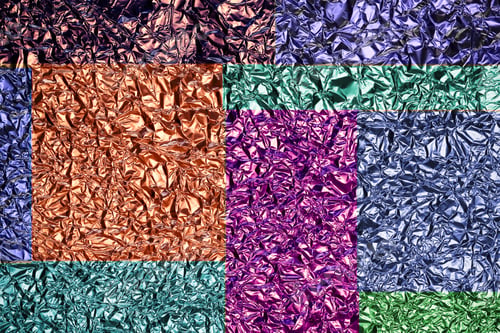 Preview: Crumpled Foil Abstract Background Image