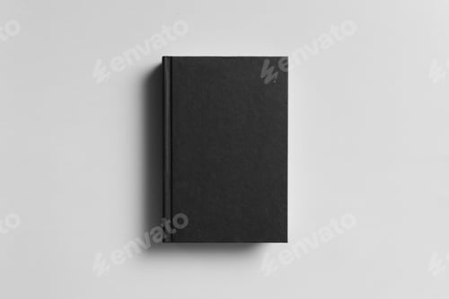 Preview: book, mockup, cover, textbook, realistic