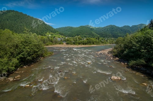 Preview: White and Black Cheremosh rivers in the Carpathians, Usteryky, Verkhovyna, Ukraine