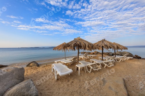 Preview: sunrise on the beach