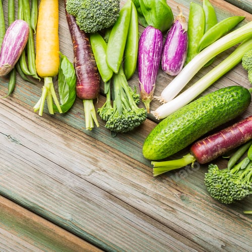 Preview: Fresh vegetables background